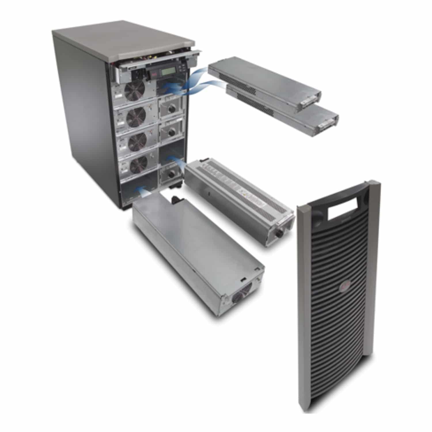 APC Symmetra LX 16kVA Schaalbare aan 16kVA N+1 Toren, 220/230/240V or 380/400/415V Stekkerdoos - Afbeelding 7