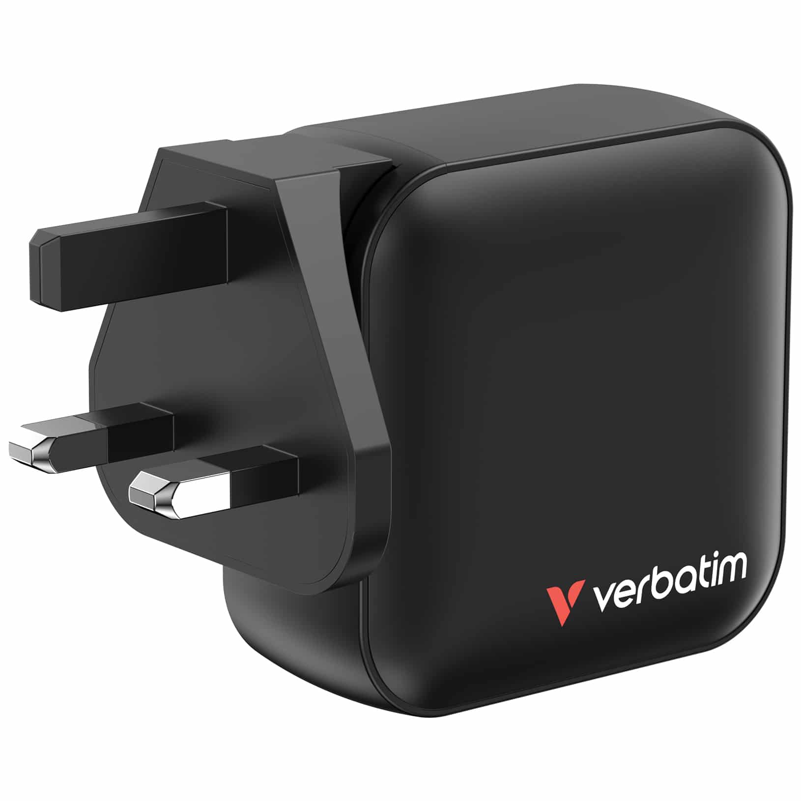 Verbatim Mini GaN Charger 100W Universeel Zwart AC Snel opladen Binnen - Afbeelding 7