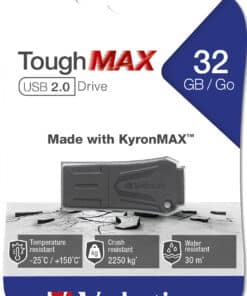 Verbatim ToughMAX - USB-Stick 32 GB - Zwart - Afbeelding 4