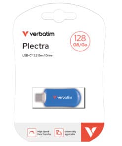Verbatim 30233 USB flash drive 128 GB USB Type-C 3.2 Gen 1 (3.1 Gen 1) Blauw - Afbeelding 7