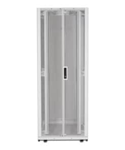 APC NetShelter SX 42U 750mm brede x 1200mm diepe netwerkbehuizing met zijden, wit - Afbeelding 7