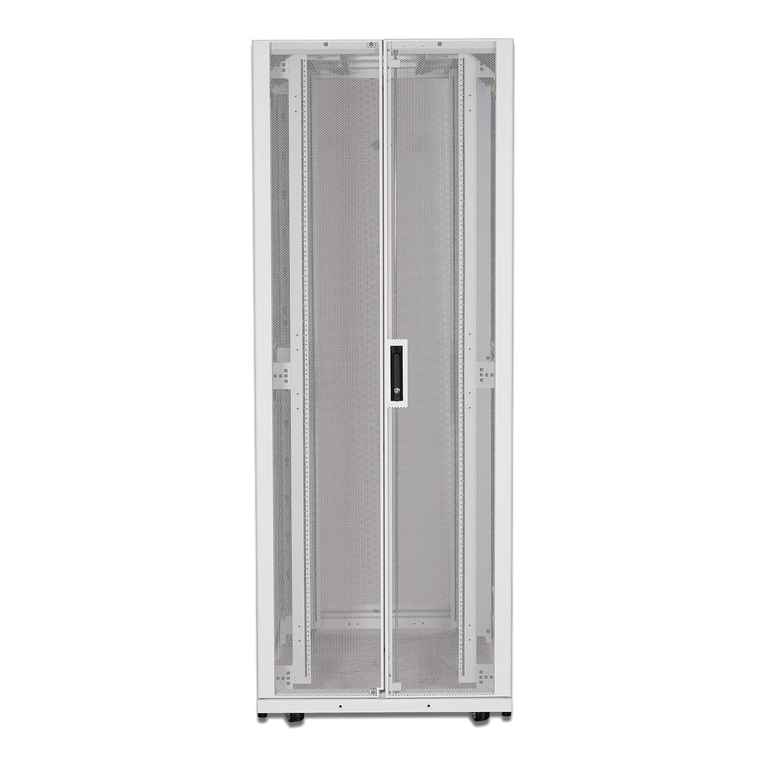 APC NetShelter SX 42U 750mm brede x 1200mm diepe netwerkbehuizing met zijden, wit - Afbeelding 7