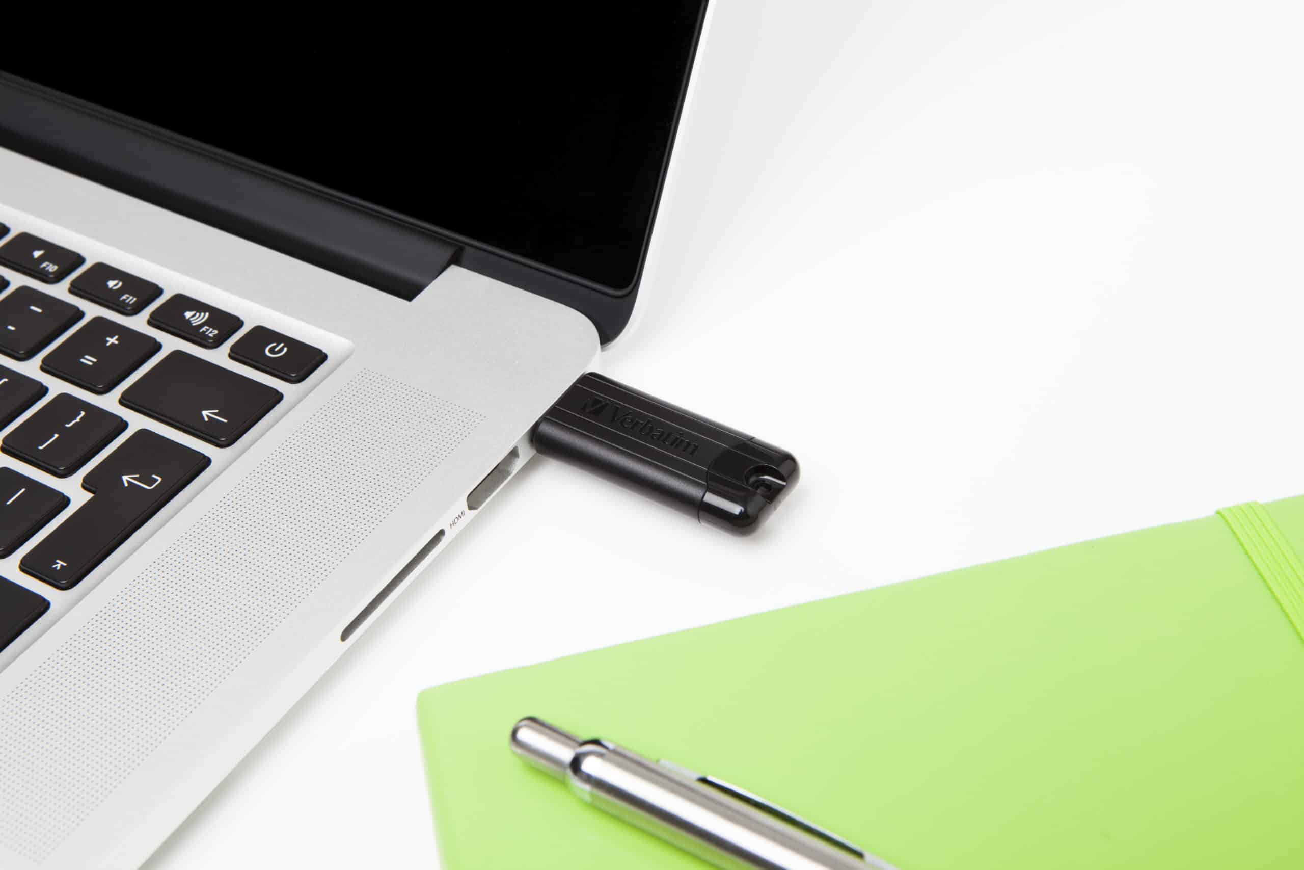 Verbatim PinStripe 3.0 - USB-Stick 3.0 32 GB - Zwart - Afbeelding 6