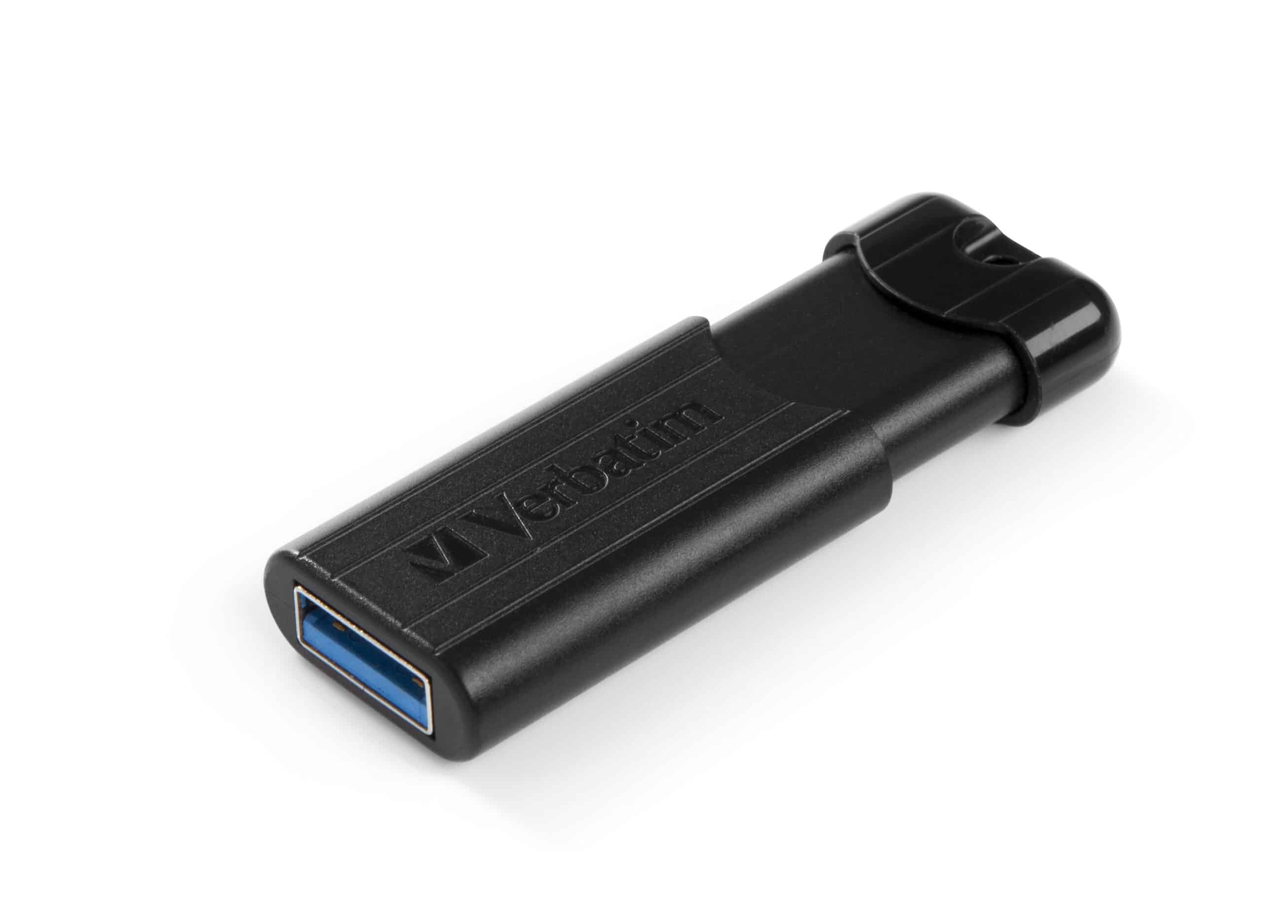 Verbatim PinStripe 3.0 - USB-Stick 3.0 32 GB - Zwart