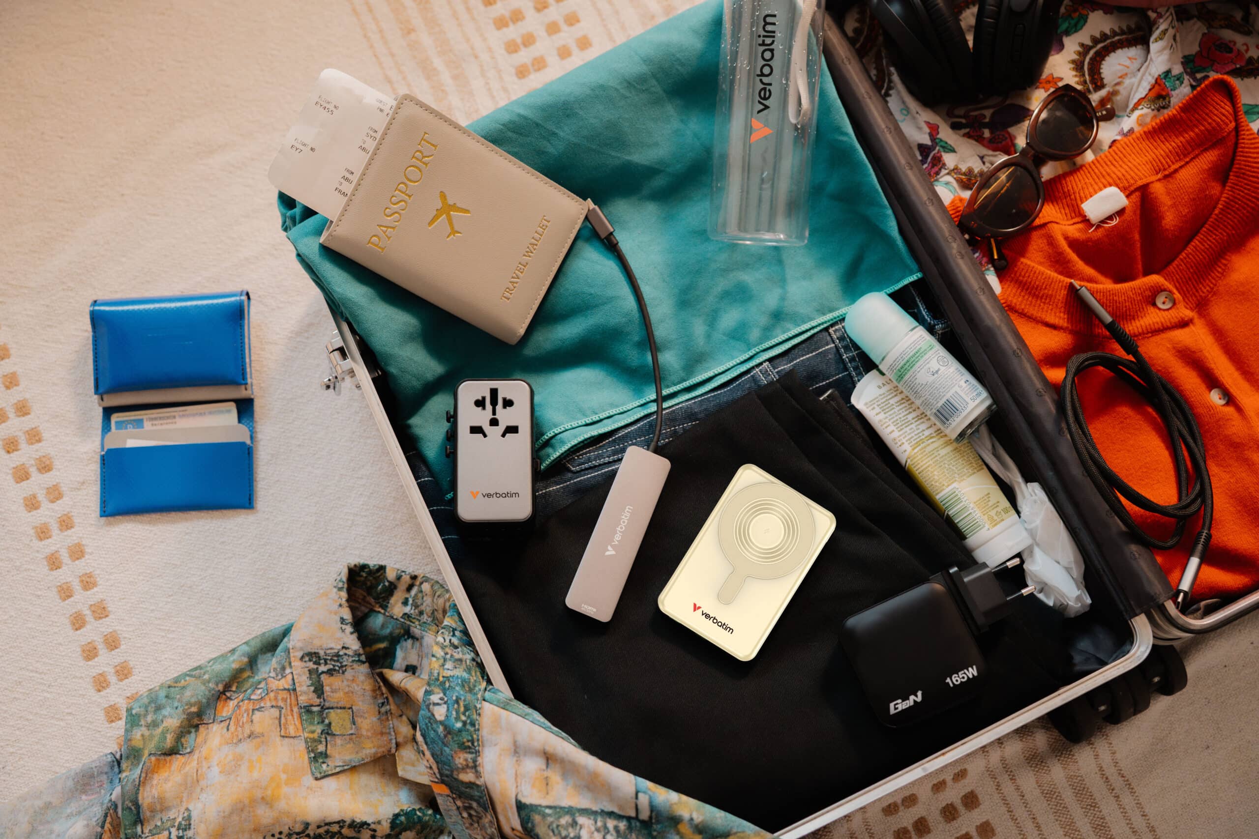 Verbatim 32274 powerbank Lithium-Polymeer (LiPo) 10000 mAh Draadloos opladen Goud - Afbeelding 5