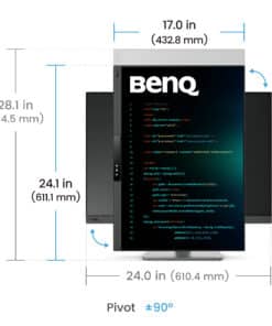 BenQ RD280UG computer monitor 71,6 cm (28.2") 3840 x 2560 Pixels 4K Ultra HD Zwart - Afbeelding 7
