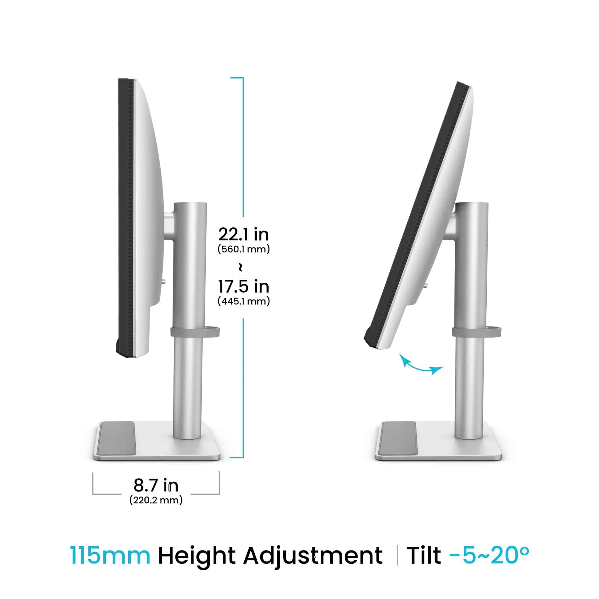 BenQ MA270UP computer monitor 68,6 cm (27") 3840 x 2160 Pixels 4K Ultra HD Wit - Afbeelding 6