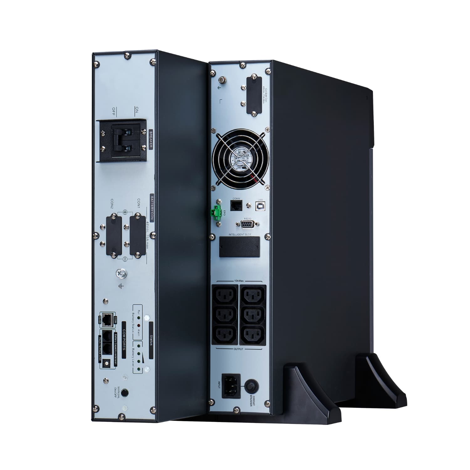APC Easy-UPS On-Line SRVL1KRILRK Noodstroomvoeding - Li-ion, 6x C13, Rack/tower convertible, extendable runtime, 1000VA Stekkerdoos - Afbeelding 4