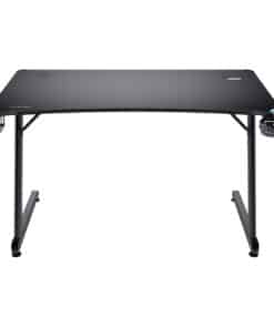 Trust GXT 709 Luminus Gaming Bureau - Gaming bureau – Geïntegreerde RGB-verlichting – Maximale belasting 150 kg – Zwart - Afbeelding 2