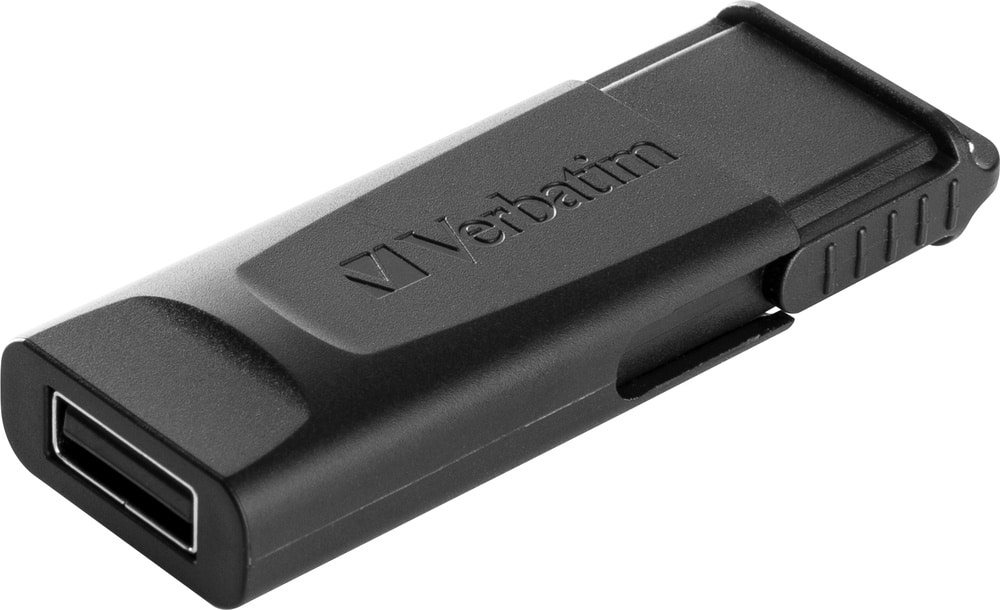 Verbatim Slider - USB-Stick128GB - Zwart - Afbeelding 2