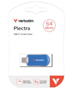 Verbatim 30232 USB flash drive 64 GB USB Type-C 3.2 Gen 1 (3.1 Gen 1) Blauw - Afbeelding 7