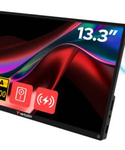Verbatim 32087 Draagbare televisie en monitoor Draagbare monitor Zwart 33,8 cm (13.3") 1920 x 1200 Pixels