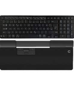 Contour Design SliderMouse Pro Regular + Balance Keyboard BK toetsenbord Inclusief muis Kantoor USB + RF Wireless + Bluetooth QWERTZ Duits Zwart