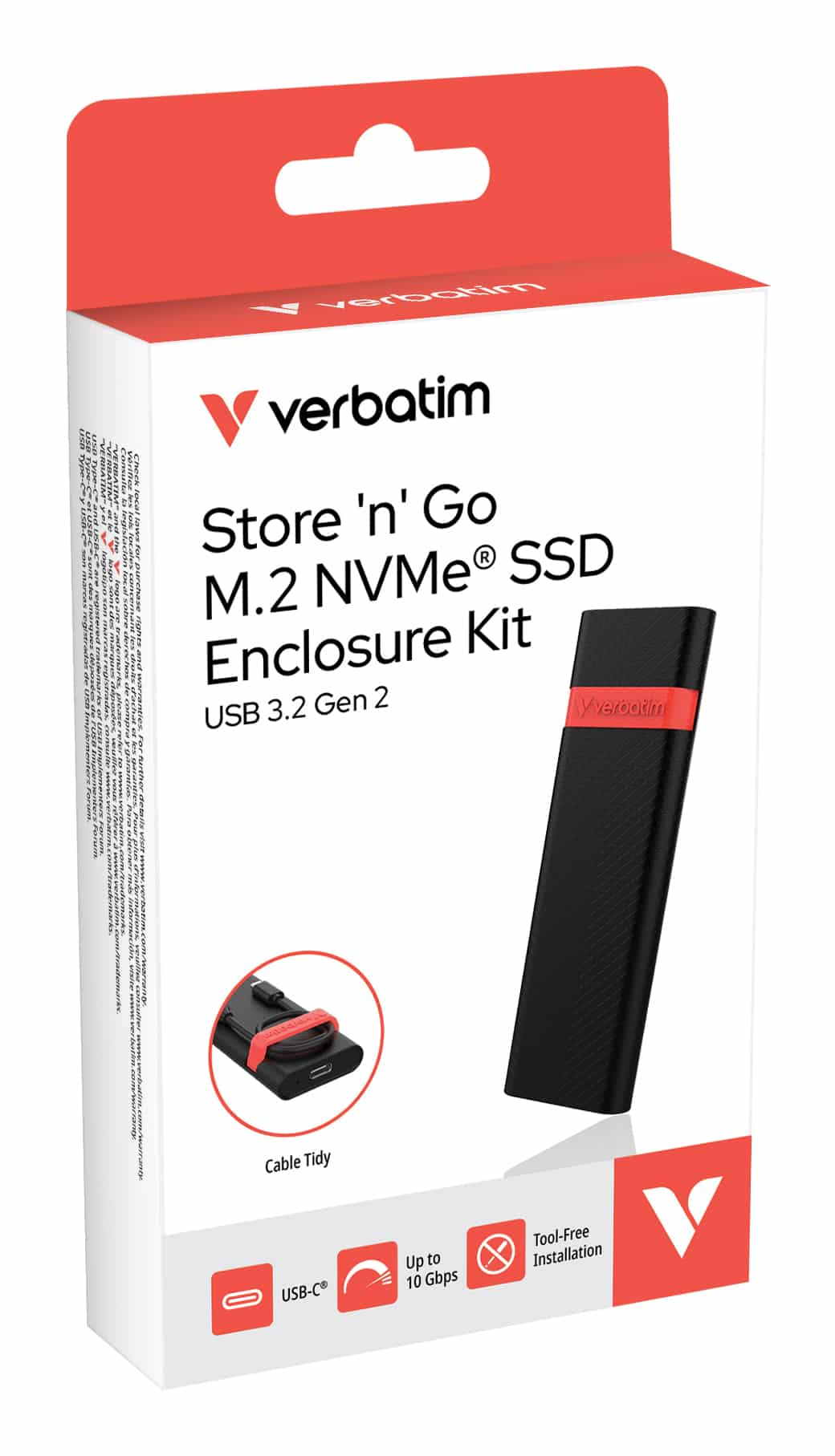 Verbatim M.2 NVMe SSD-behuizingsset - Afbeelding 3