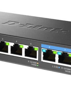 D-Link 7-Poort Multi-Gigabit Unmanaged Switch - Afbeelding 2