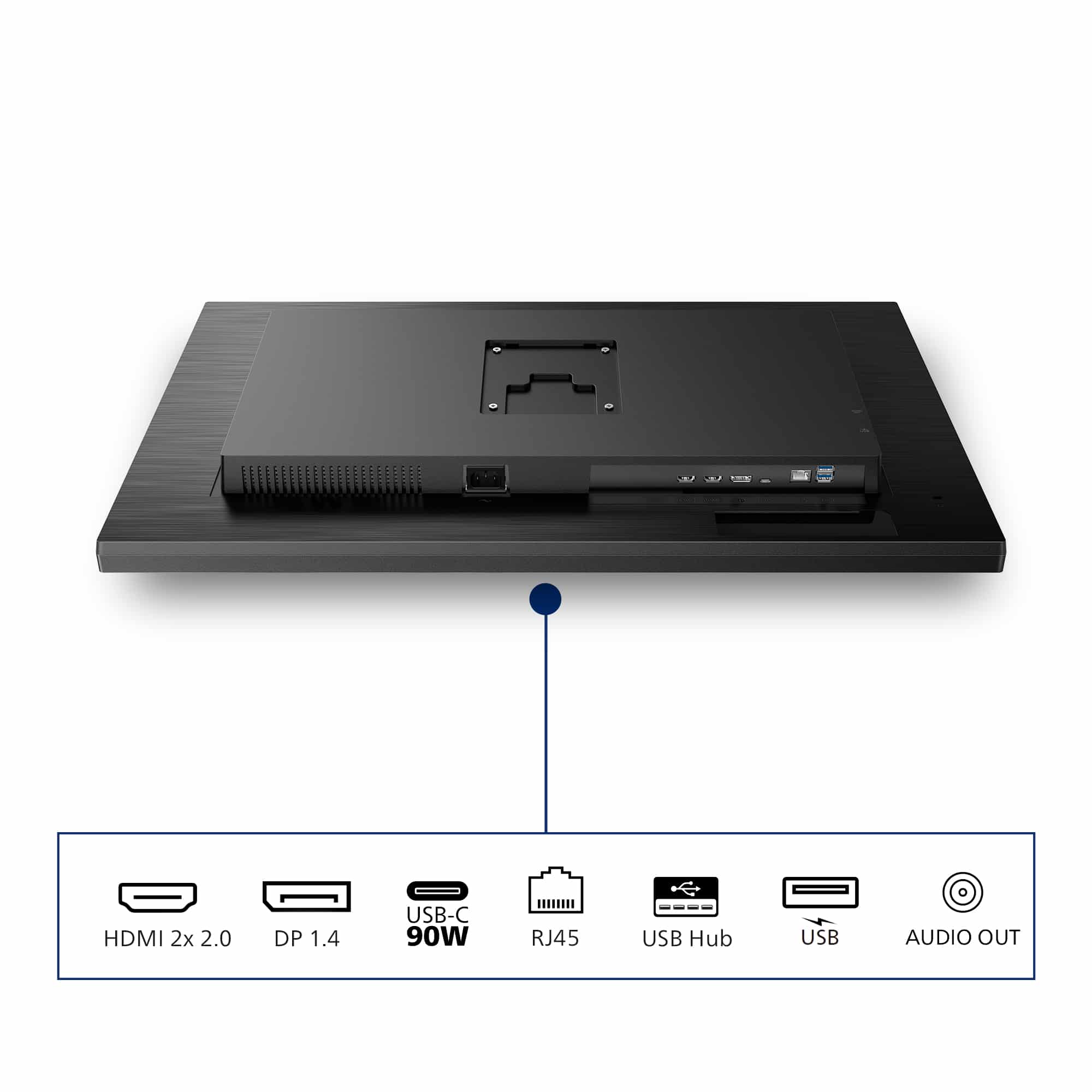 Philips 3000 series 32B1U3900/00 computer monitor 80 cm (31.5") 3840 x 2160 Pixels 4K Ultra HD LCD Zwart - Afbeelding 4