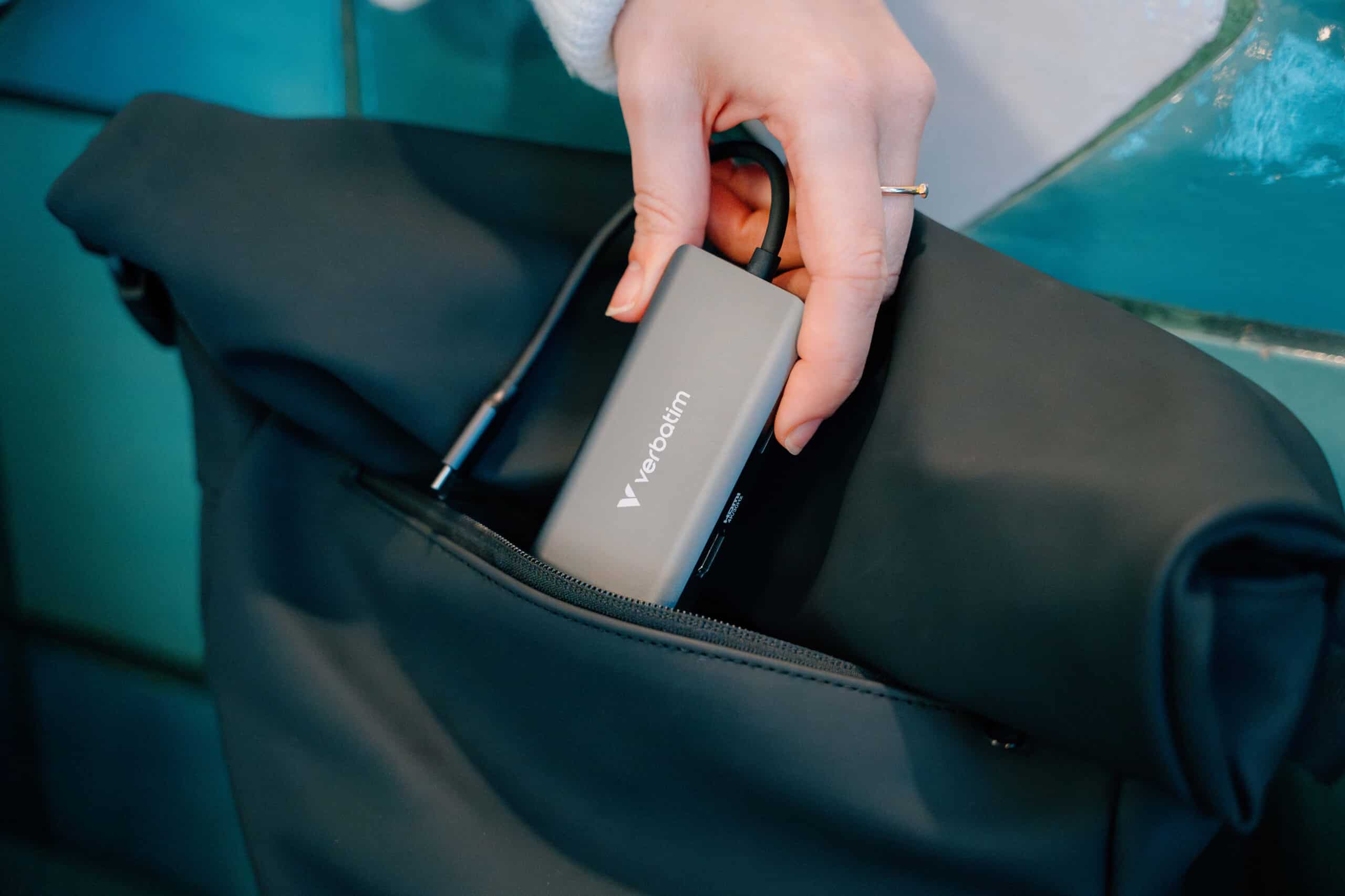 Verbatim USB-C essentiële multipoort hub 6 poorten: RJ45, HDMI, USB-C PD, 3 x USB-A 3.2 Gen 1 - Afbeelding 7
