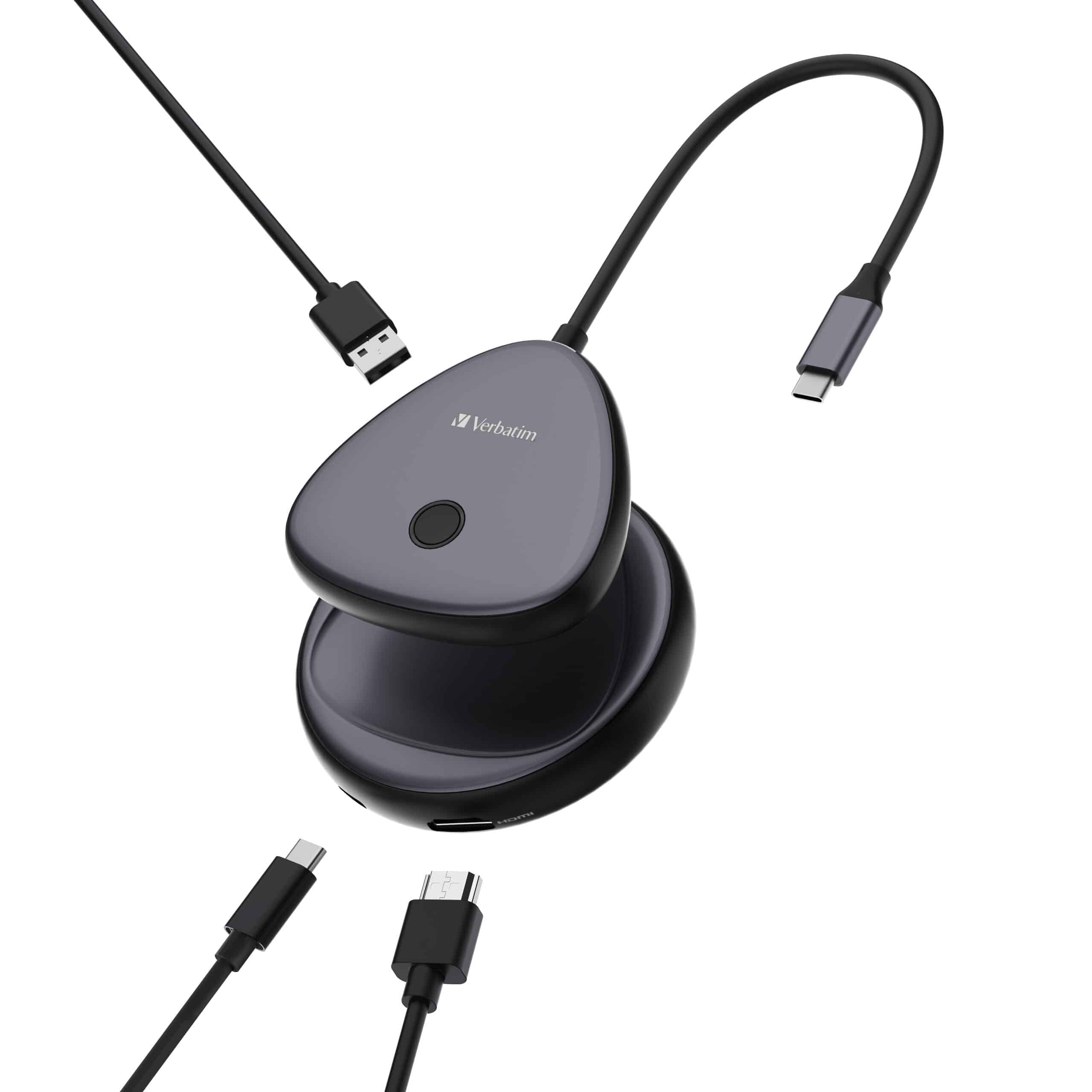 Verbatim Share My Screen 4K USB-C draadloze schermadapter met hub WDA-02 - Afbeelding 4