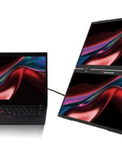 Verbatim Portable 15.6" FHD Dual Monitor Essentials Draagbare monitor Zwart 39,6 cm (15.6") LCD 1920 x 1080 Pixels - Afbeelding 4