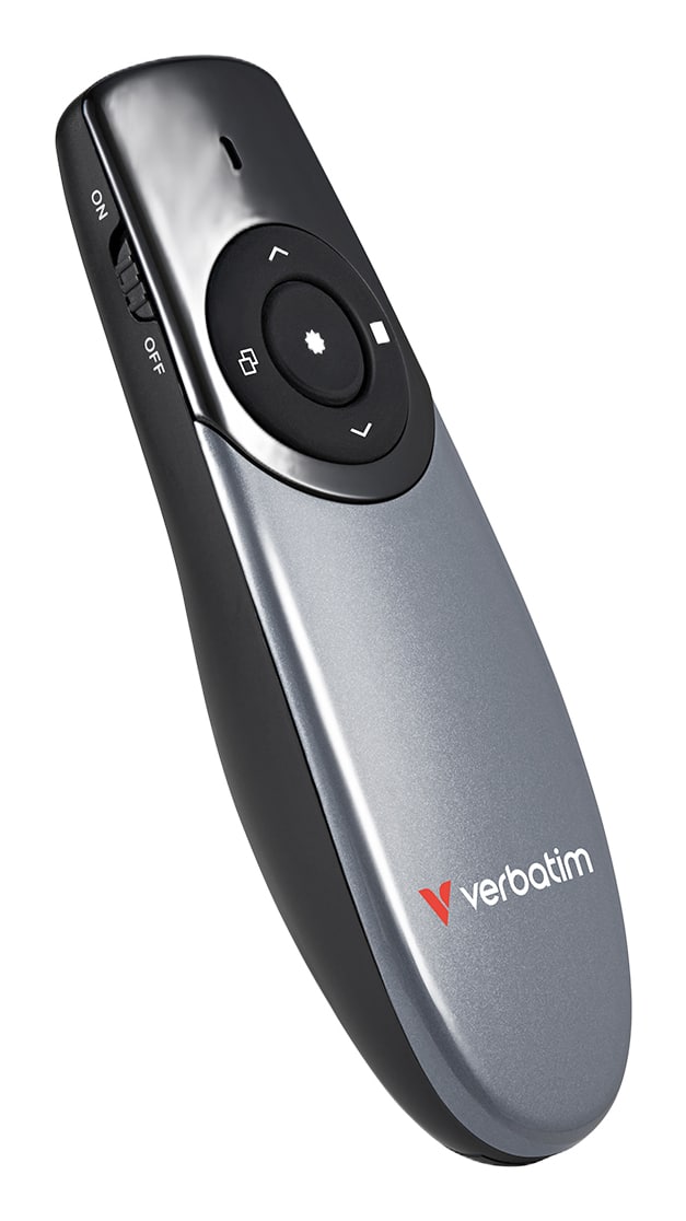 Verbatim Focus draadloze presenter met rode laseraanwijzer