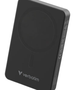 Verbatim Charge 'n' Go Essentials Magnetische draadloze powerbank 10000 mAh zwart