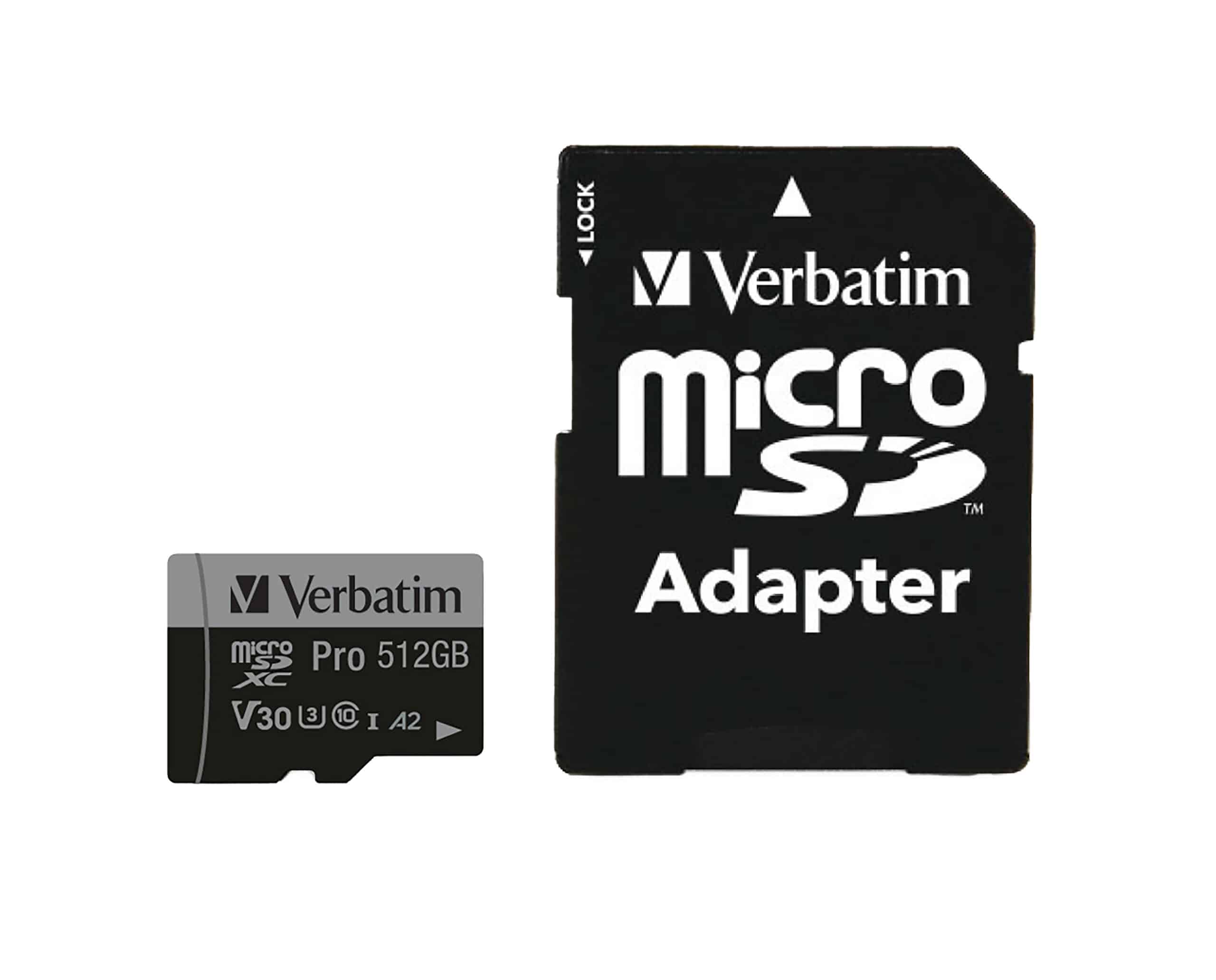 Verbatim Pro U3 512GB Micro SDXC Card - Afbeelding 4