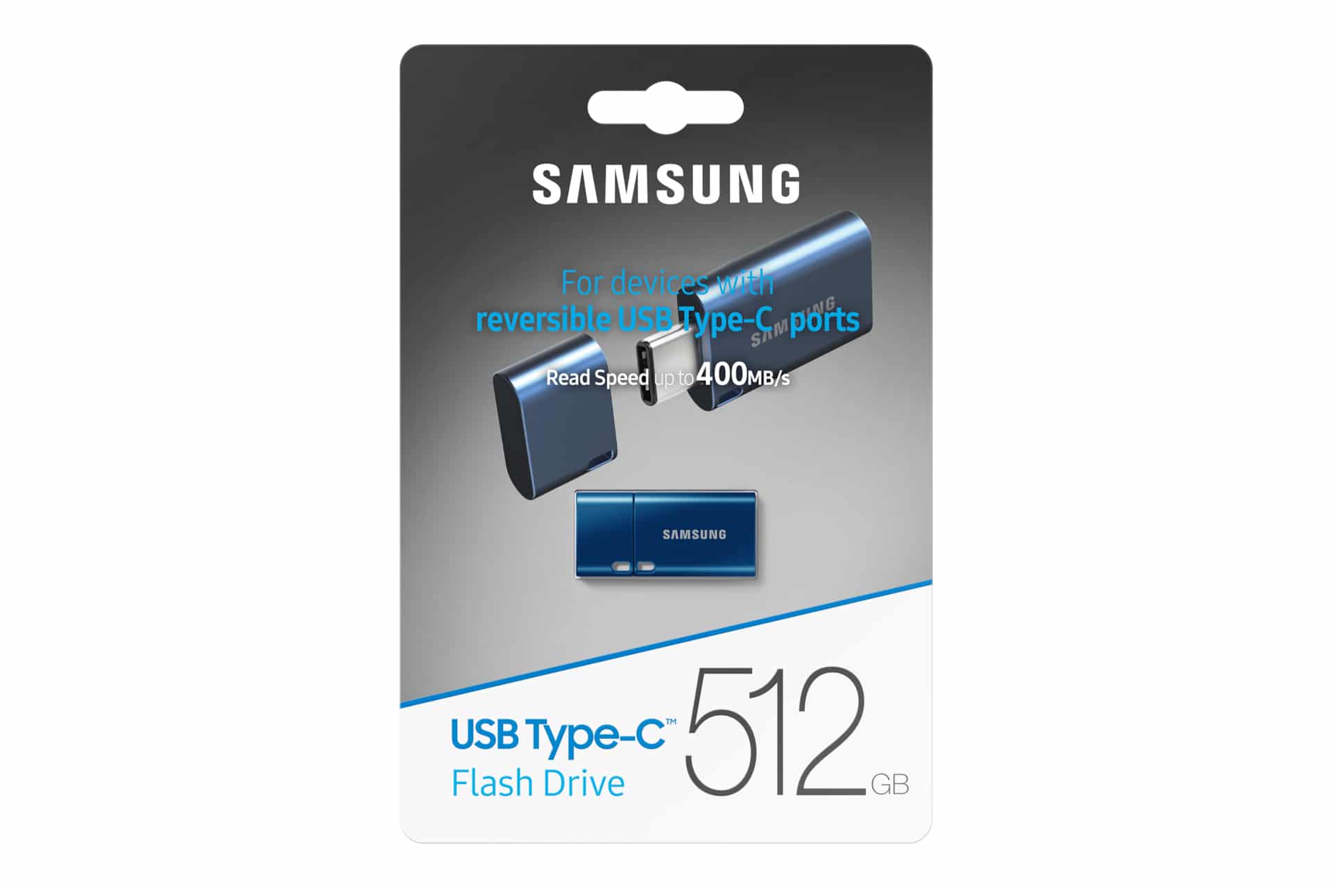 Samsung MUF-512DA USB flash drive 512 GB USB Type-C 3.2 Gen 1 (3.1 Gen 1) Blauw - Afbeelding 8