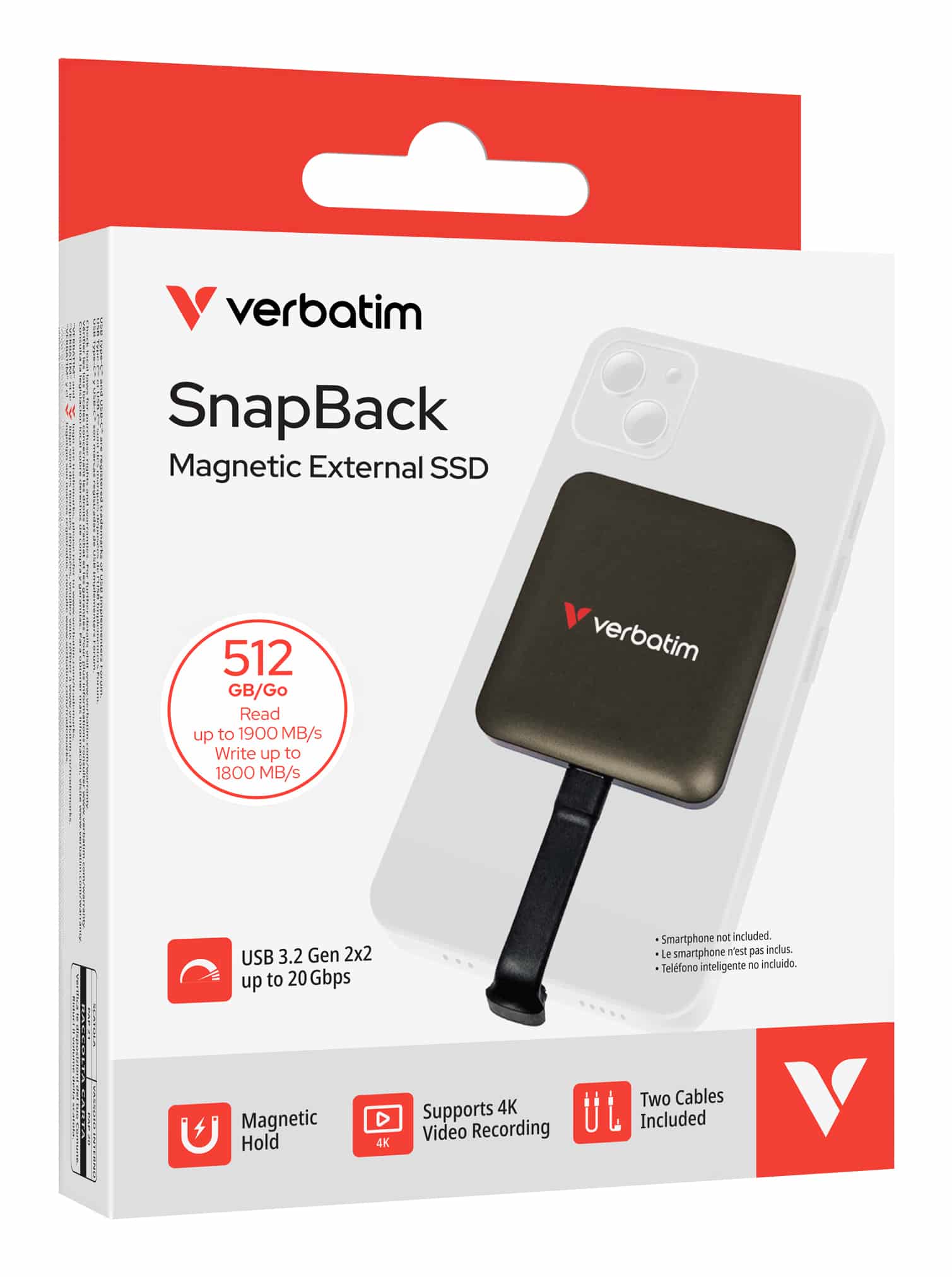 Verbatim Snapback SSD 512 GB Mokka metallic - Afbeelding 5