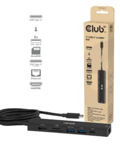 CLUB3D 7-1 USB-C® naar HDMI™-hub