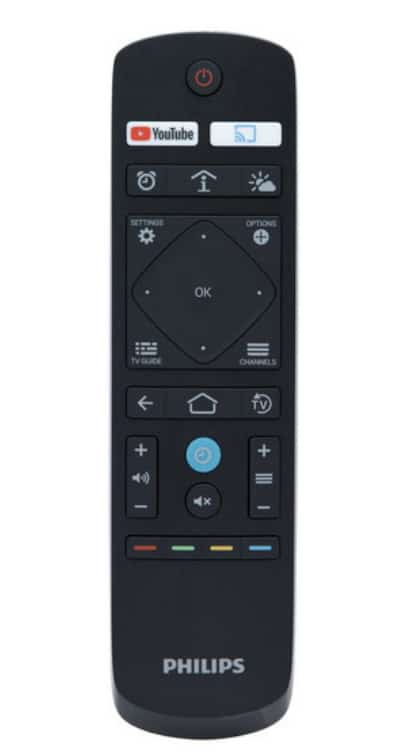 Philips 22AV1905A afstandsbediening TV Drukknopen