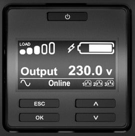 APC Smart-UPS On-Line SRT2200RMXLI-NC - 2,2kW/VA, 8x C13 & 2x C19, rackmount, NMC Stekkerdoos - Afbeelding 4