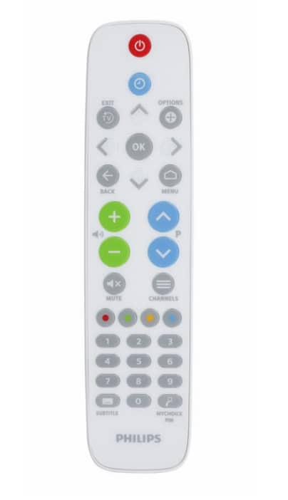 Philips 22AV1604B afstandsbediening TV Drukknopen