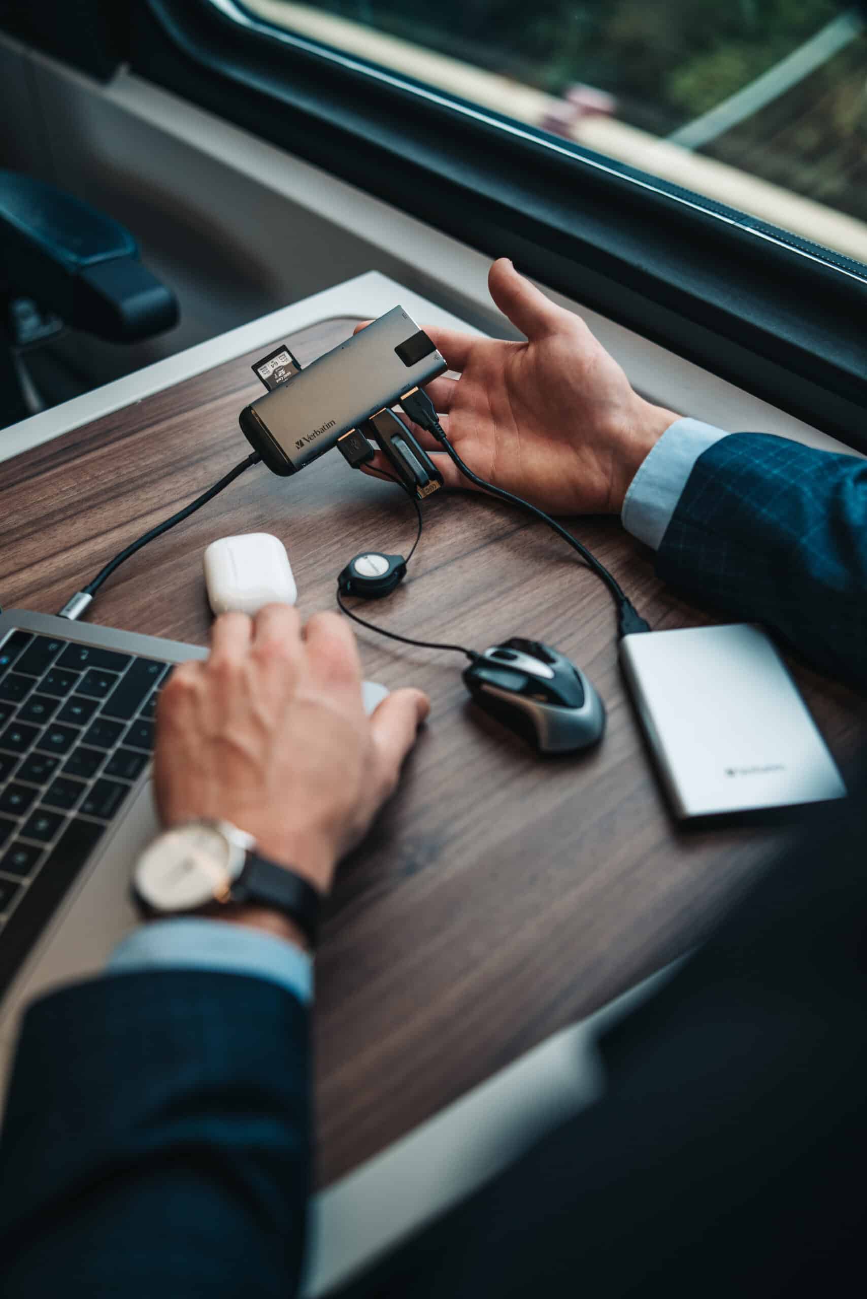 Verbatim USB-C-multipoort-hub USB 3.0 | HDMI | Gigabit-ethernet | SD/microSD - Afbeelding 2