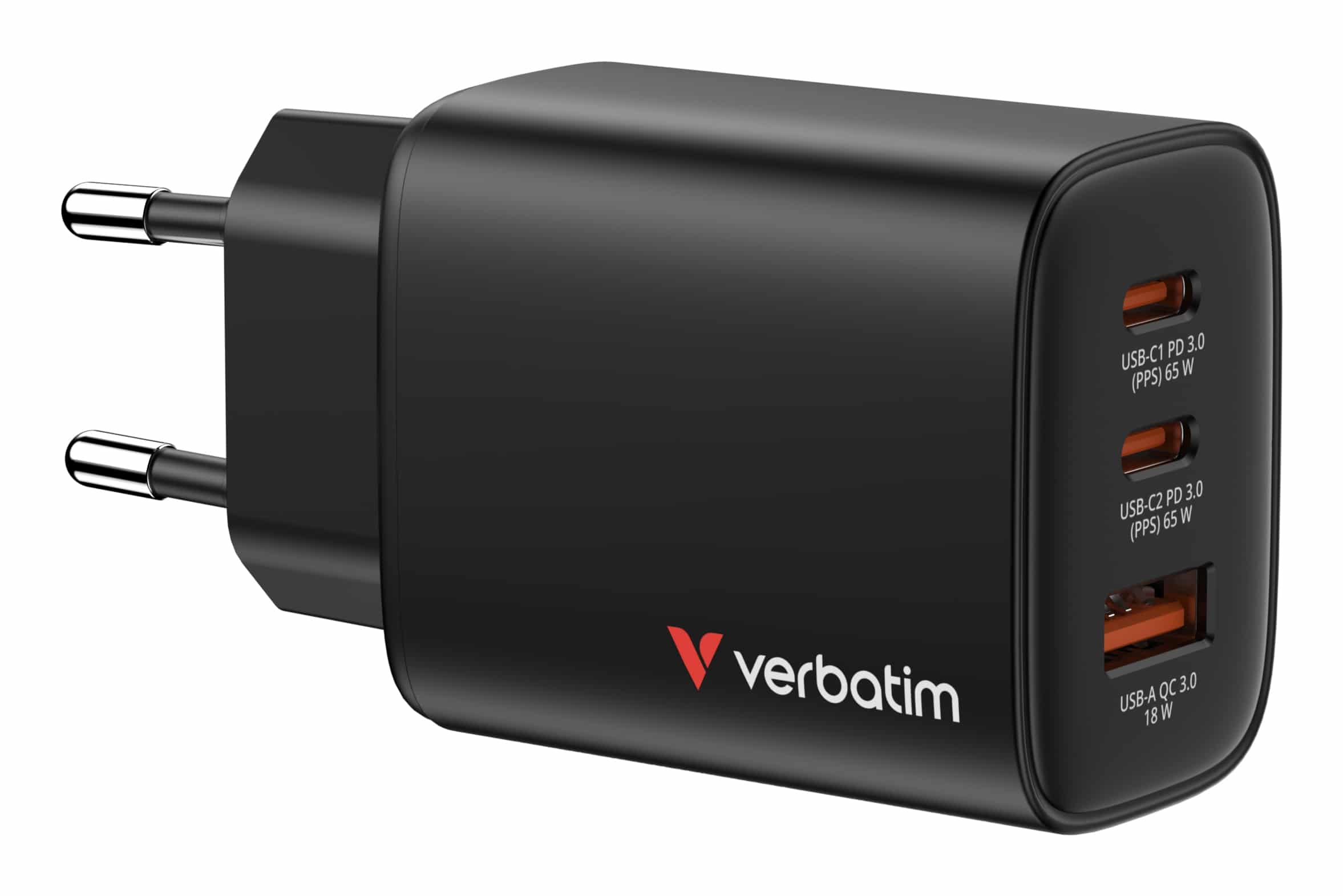 Verbatim 32352 oplader voor mobiele apparatuur Universeel Zwart AC Snel opladen Binnen