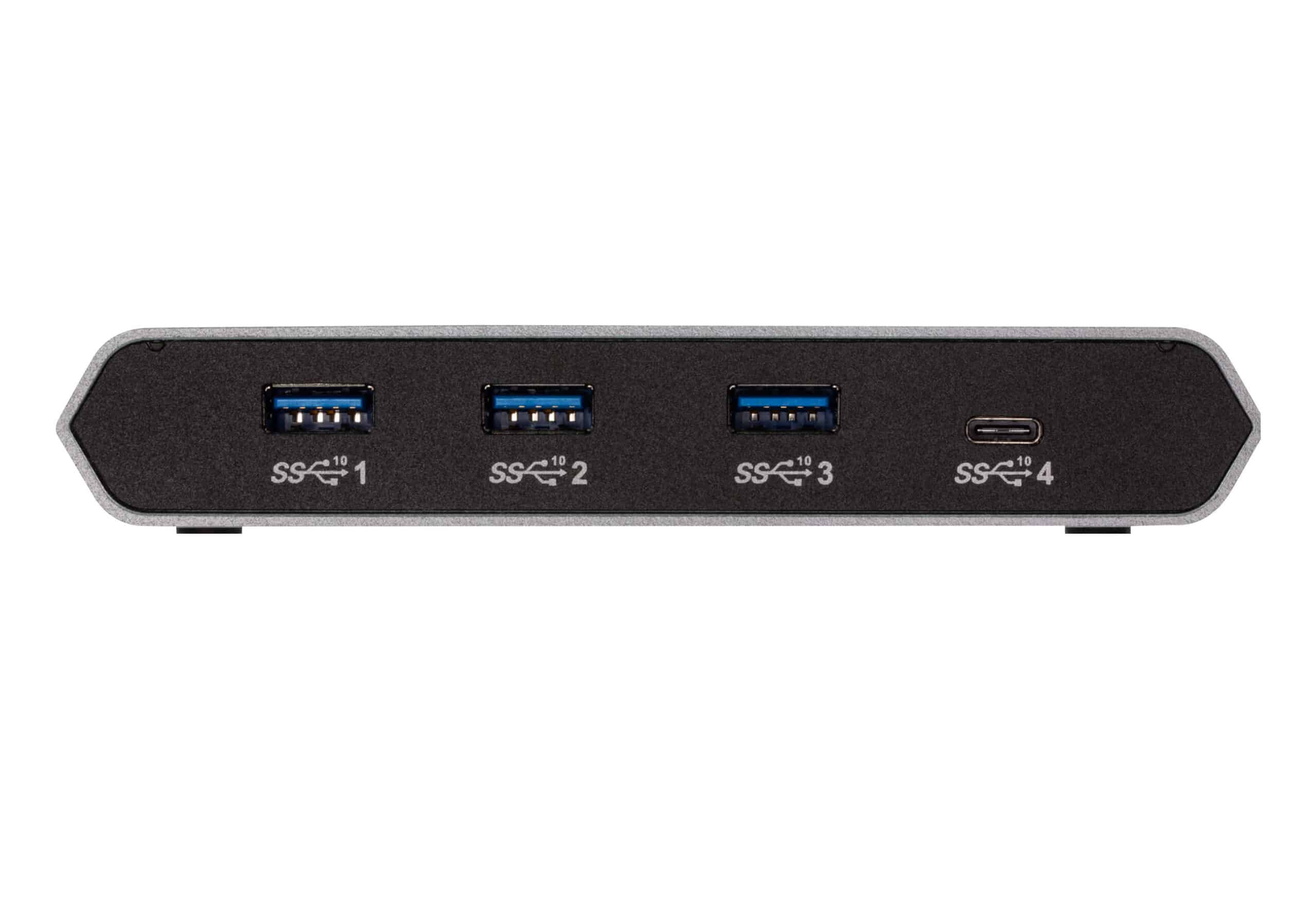 ATEN 2-Port USB-C Gen 2 Sharing Switch met Power Pass-through - Afbeelding 3