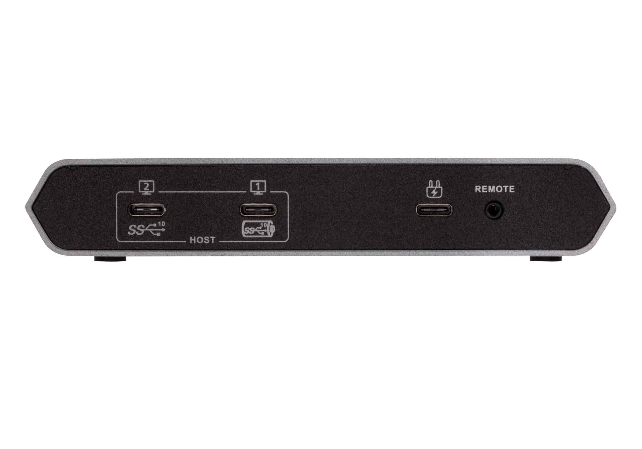 ATEN 2-Port USB-C Gen 2 Sharing Switch met Power Pass-through - Afbeelding 2