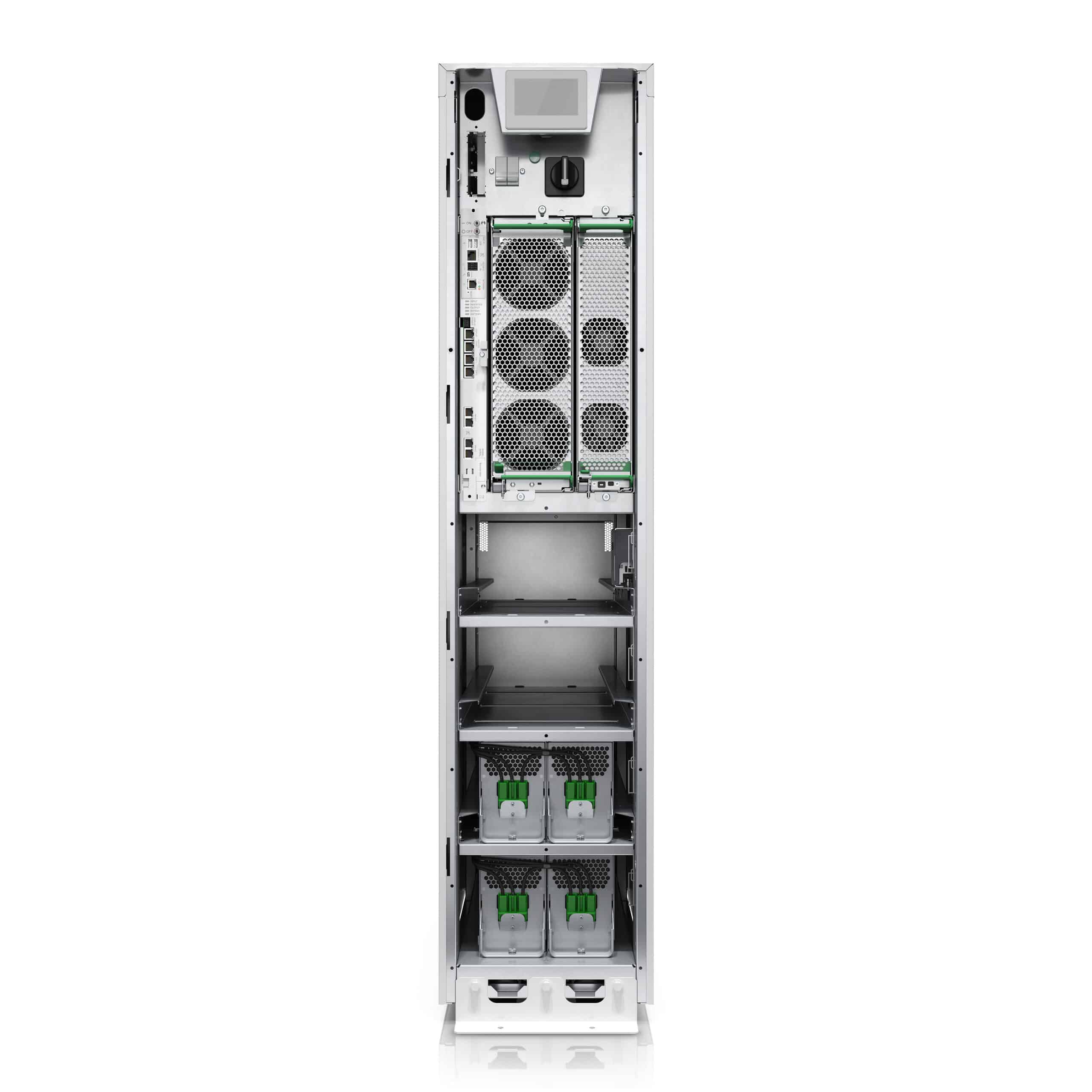 APC Galaxy VS GVSUPS20KB2HS Noodstroomvoeding - 20kW, 3fase(400V) in&uit inc. 1 interne 7Ah accu cartridge Stekkerdoos - Afbeelding 3