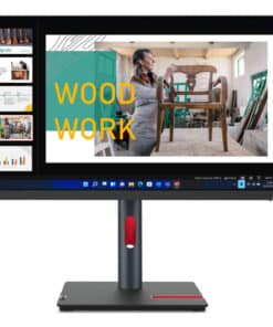 Lenovo ThinkVision P24q-30 computer monitor 60,5 cm (23.8") 2560 x 1440 Pixels Quad HD LED Zwart