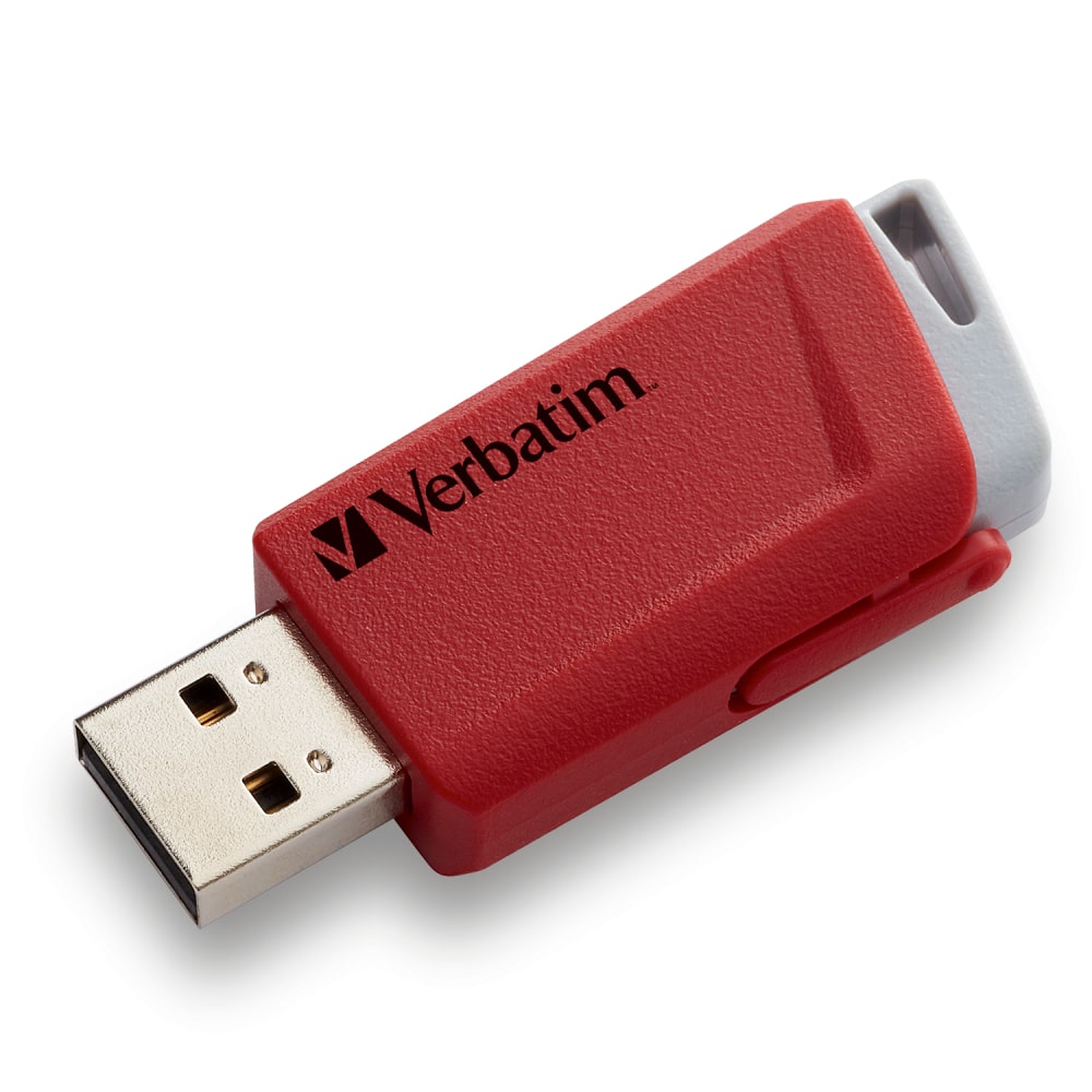 Verbatim Store 'n' Click - USB-Stick 3.2 GEN1 - 2x32 GB - Blauw/Rood