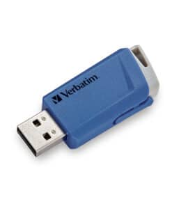 Verbatim Store 'n' Click - USB-Stick 3.2 GEN1 - 2x32 GB - Blauw/Rood - Afbeelding 4