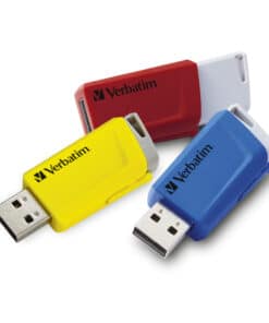 Verbatim Store 'n' Click - USB-Stick 3.2 GEN1 - 3x16 GB - Blauw/Rood/Geel