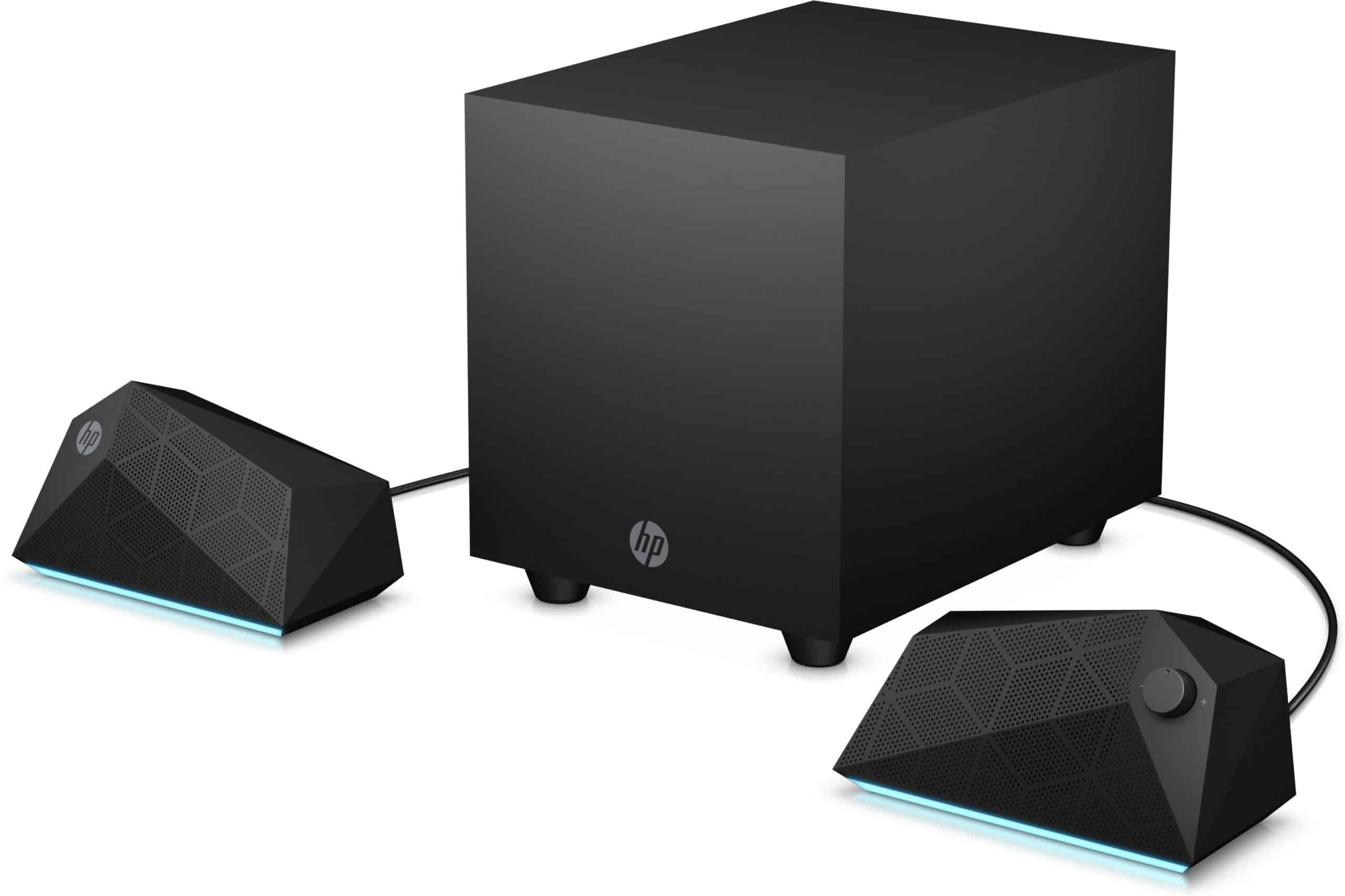 HP X1000 luidspreker set 30 W PC/Laptop Zwart 2.1 kanalen 6 W - Afbeelding 2