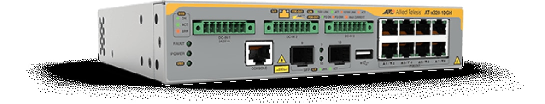 Allied Telesis x320-10GH Managed L3 Gigabit Ethernet (10/100/1000) Power over Ethernet (PoE) 1U Grijs