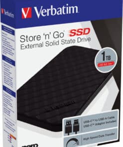 Verbatim Store 'n' Go draagbare SSD USB 3.2 Gen 1 1TB