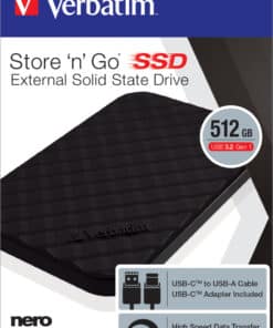 Verbatim Store 'n' Go draagbare SSD USB 3.2 Gen 1 512GB - Afbeelding 8