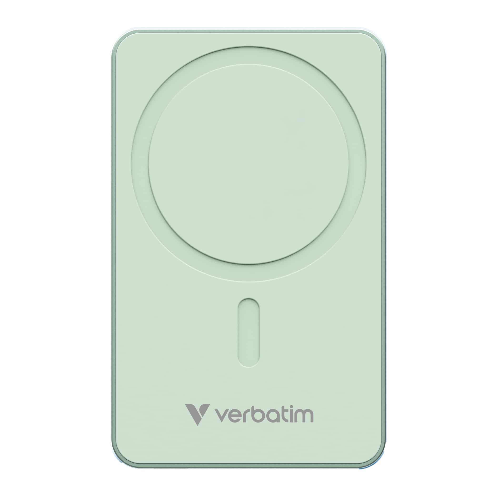 Verbatim Charge 'n' Go Essentials Magnetische draadloze powerbank 5000 mAh Groen - Afbeelding 2