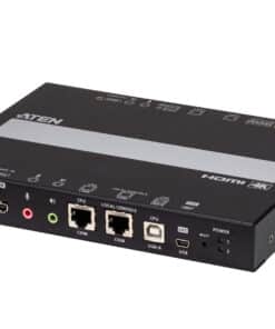 ATEN 1-Lokaal / Remote Gedeelde toegang Single Port 4K HDMI KVM over IP Switch