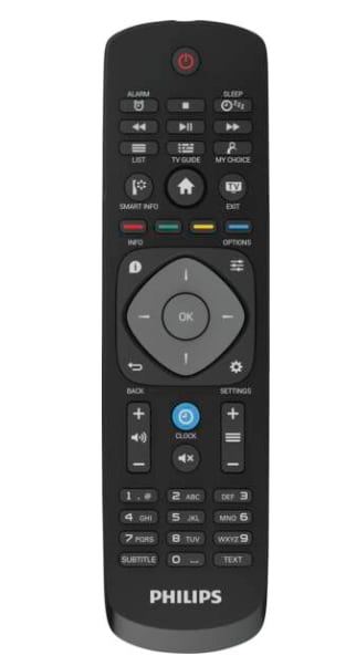 Philips 22AV1503A/12 afstandsbediening IR Draadloos TV Drukknopen