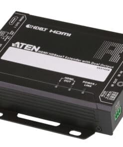 ATEN HDMI HDBaseT ontvanger met dubbele uitgang (4K tot 100m) (HDBaseT A-Klasse)