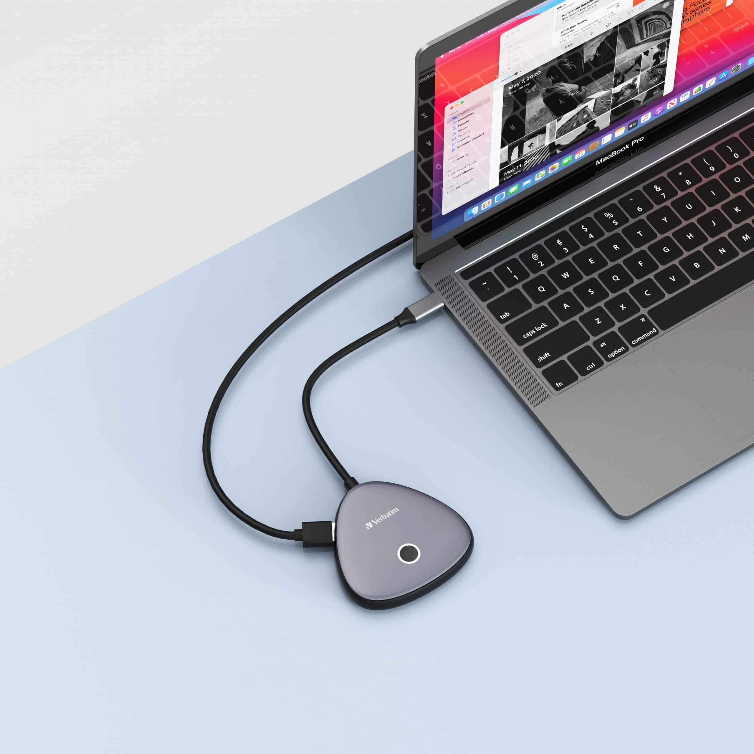 Verbatim Share My Screen 4K USB-C draadloze schermadapter met hub WDA-02 - Afbeelding 5